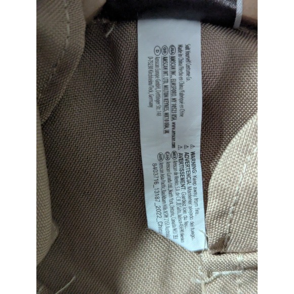 Ghostbusters Jumpsuit Child Size 6-8 Small 2022 Stantz Costume Brown Uniform - Picture 15 of 16